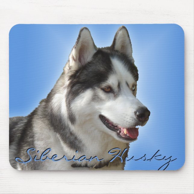Mousepad Cães de trenó do Malamute dos presentes de (Frente)