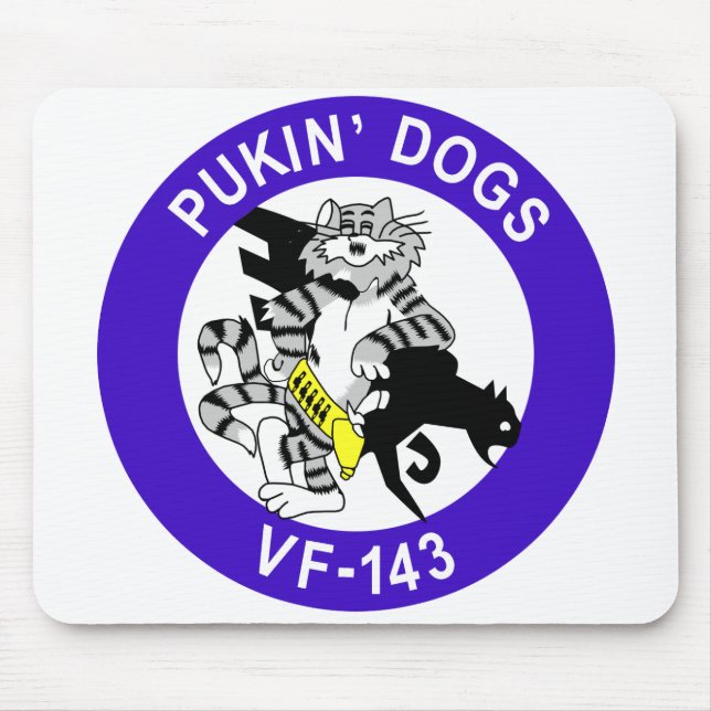 Mousepad Cães de VF-143 Pukin (Frente)