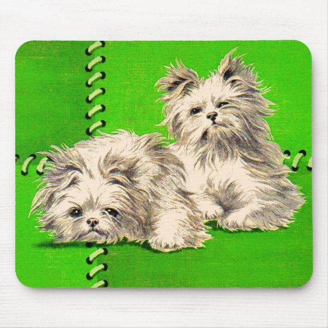 Mousepad cães fofos (Frente)