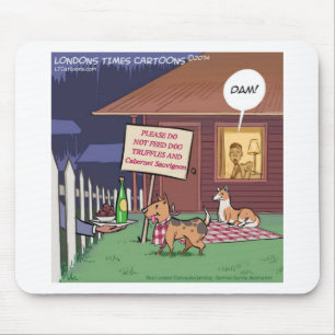 Mousepad Cães Gourmet Divertidos