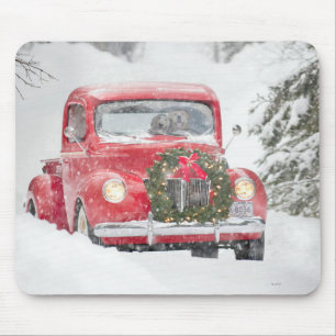 Mousepad Cães num Caminhão