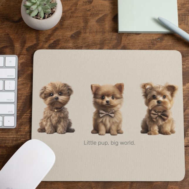 Mousepad "Cães Pequenos 🐶 (Criador carregado)