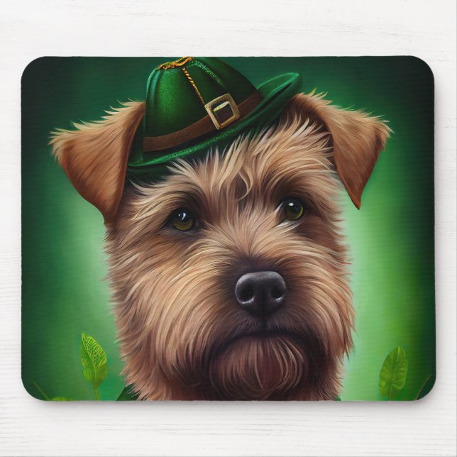 Mousepad Cães Terrier da Baía de Chesapeake com Roupas do D (Frente)