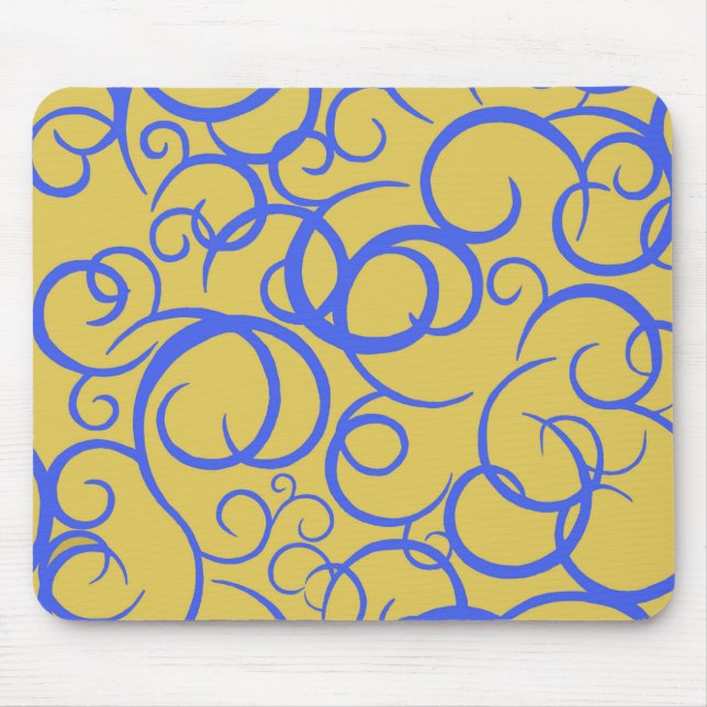 Mousepad Café Azul (Frente)
