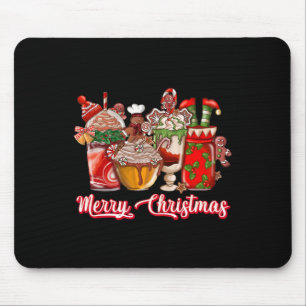 Mousepad Café Café de Natal Gingercake Café Latte Dri