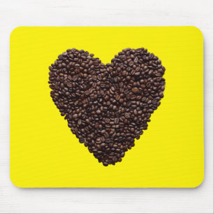 Mousepad Café Coração