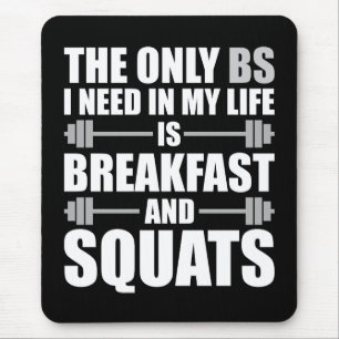 Mousepad Café da Manhã e Quadrados - Workout de Construção