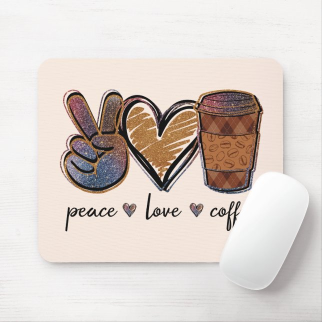 Mousepad Café da Paz (Com mouse)