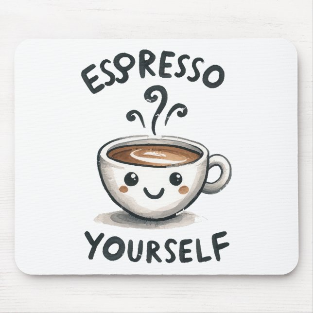 Mousepad Café Espresso Yourself (Frente)