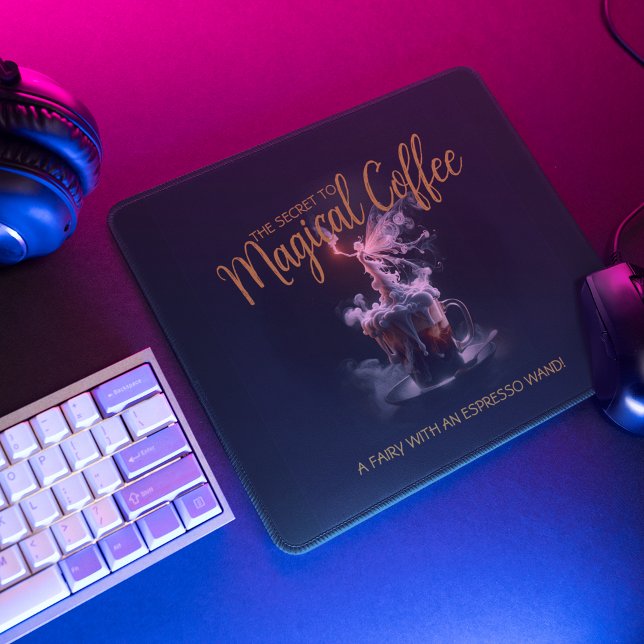 Mousepad Café Fada (Criador carregado)