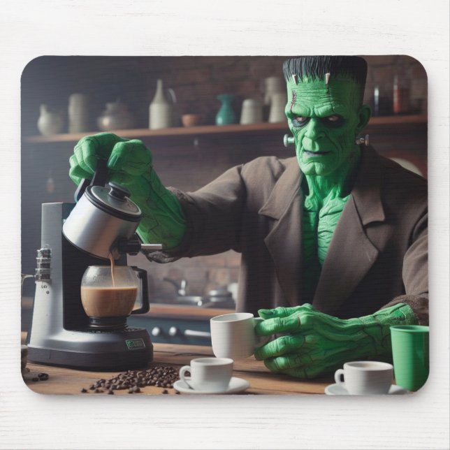 Mousepad Café Hora Frankenstein (Frente)