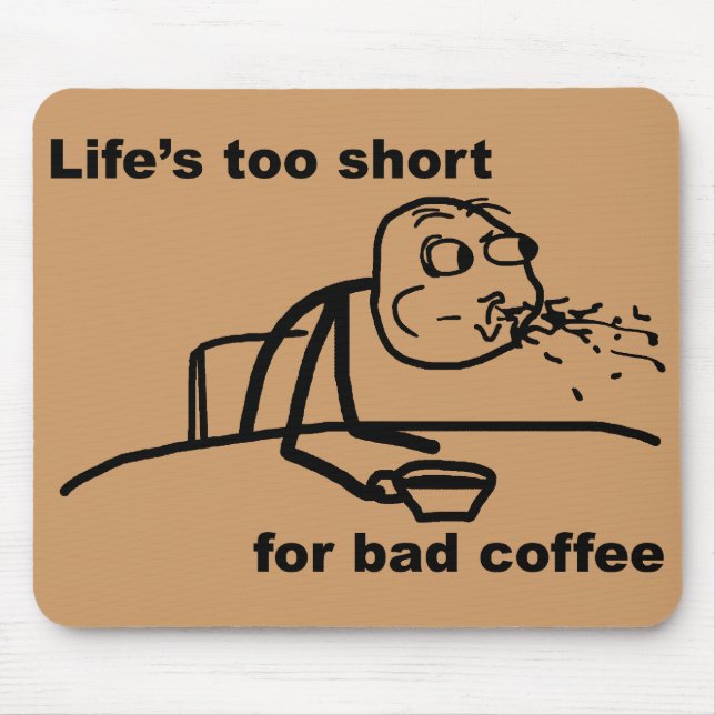Mousepad Café Incorreto (Frente)