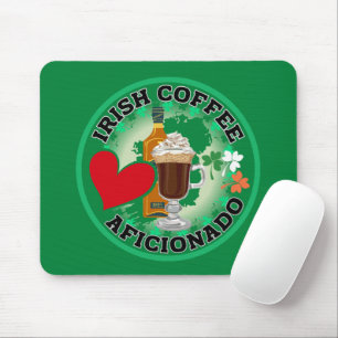 Mousepad Café Irlandês Aficionado,
