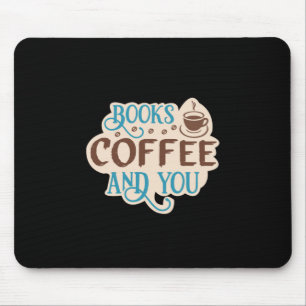 Mousepad Café Livros De Arte Café Café E Você