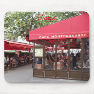 Mousepad Cafe Montparnasse Paris, França, fotografia por vi