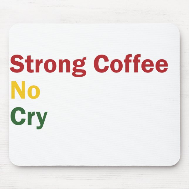 Mousepad Café rasta (Frente)