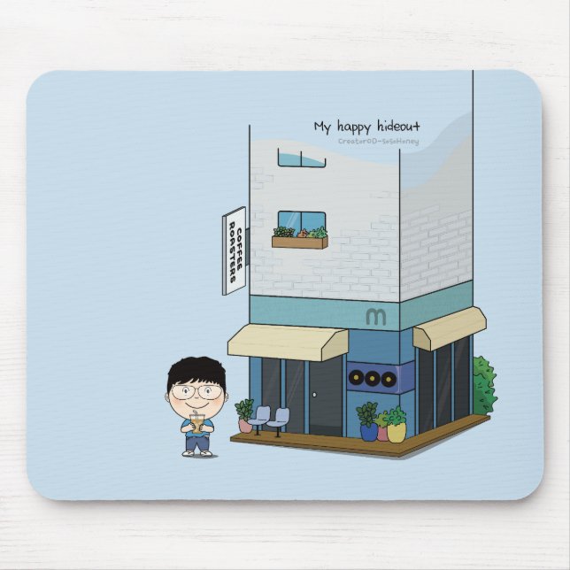 Mousepad café sosoHoney(42) (Frente)