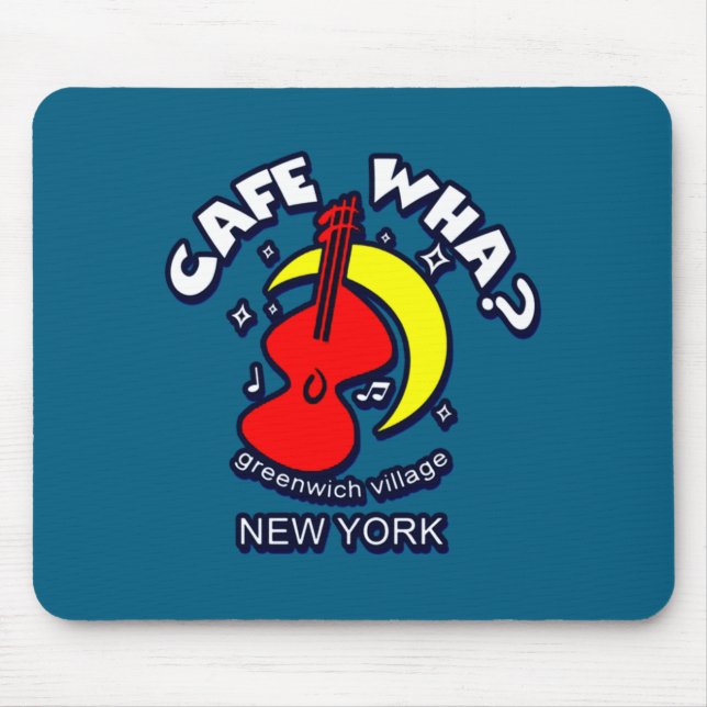Mousepad Cafe Wha The New York City Folk Music Scene  (Frente)