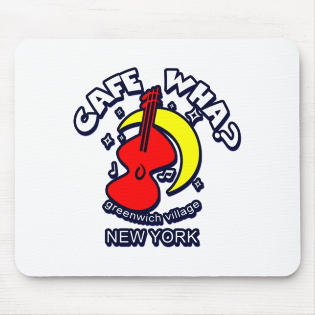Mousepad Cafe Wha The New York City Folk Music Scene  (Frente)