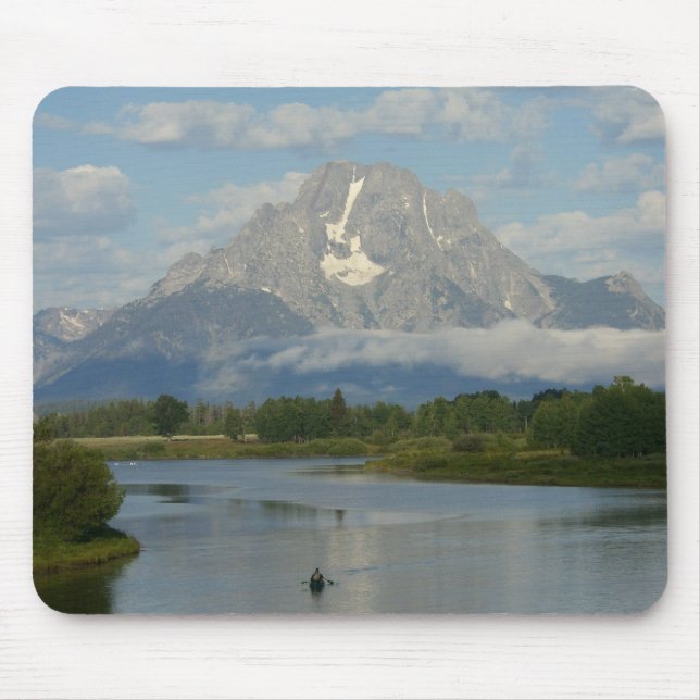 Mousepad Caiaque no Grand Teton National Park (Frente)