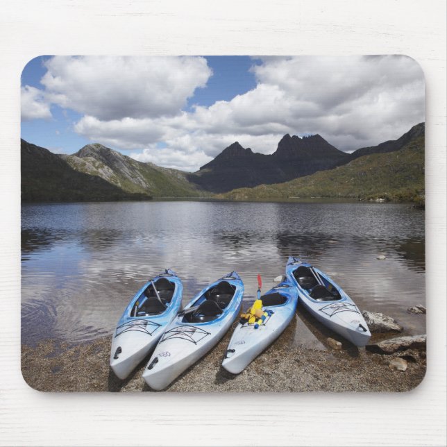 Mousepad Caiaques, Cradle Mountain e Dove Lake, Cradle (Frente)