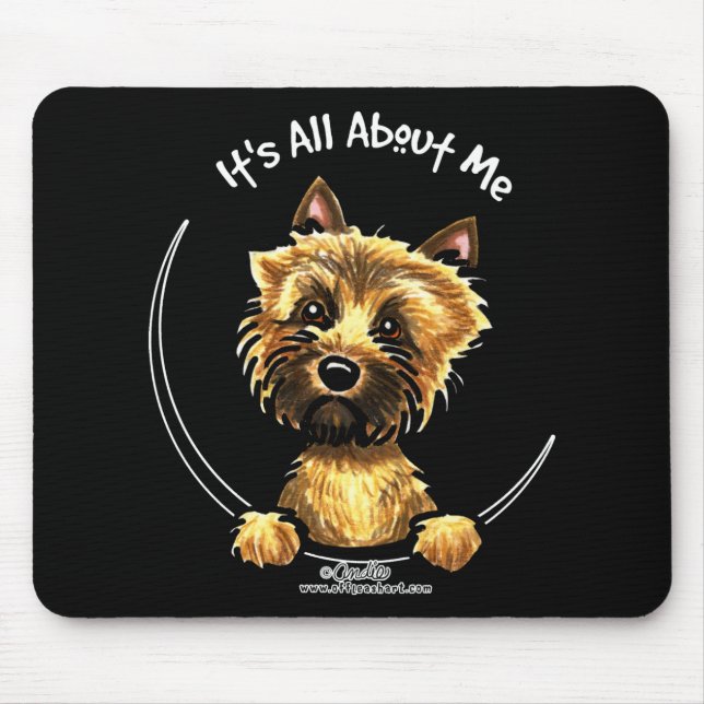 Mousepad Cairn Terrier É Tudo Sobre Mim (Frente)