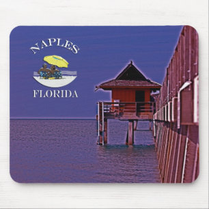 Mousepad Cais de Nápoles nos azuis