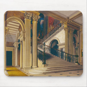 Mousepad Caixa da escada, casa de Buckingham, 'da história
