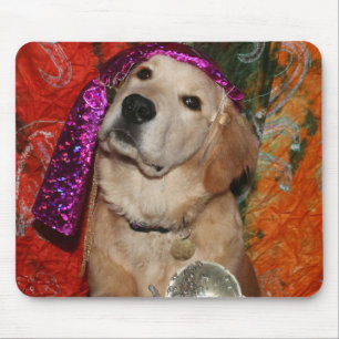 Mousepad Caixa de fortuna do golden retriever