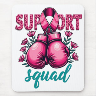 Mousepad Caixa de Luvas de Consciência do Cancer de Mama de