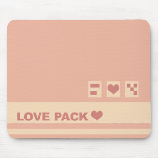 Mousepad Caixa do bloco do amor