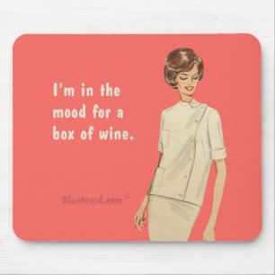 Mousepad caixa do vinho