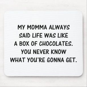Mousepad Caixa dos chocolates