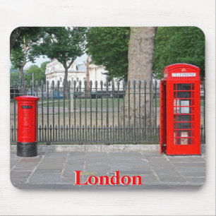 Mousepad Caixa telefônica de Londres