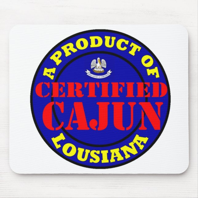 MOUSEPAD CAJUN CERTIFICADO (Frente)
