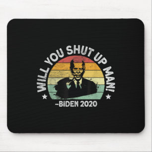 Mousepad Cala-Te, Homem - Trump Biden Debate 2020 Qu