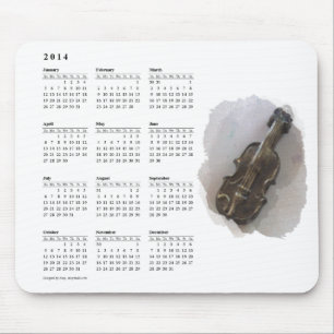 mousepad calandar