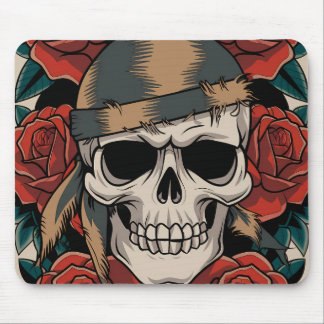 Mousepad Calavera Floral