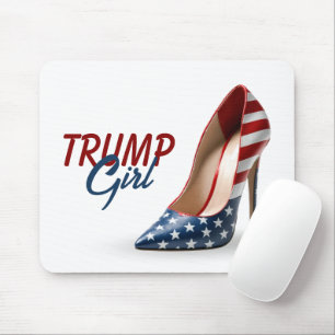 Mousepad CALÇADO de alto salto do sinalizador de GIRL TRUMP