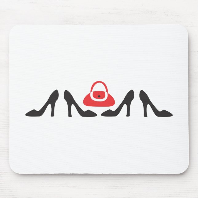 Mousepad Calçados Alinhados (Frente)