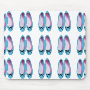 Mousepad Calçados azuis