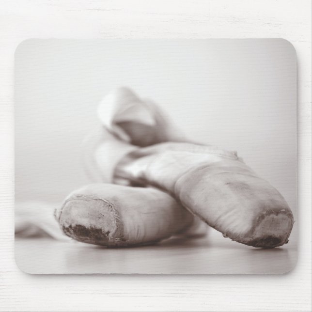 Mousepad Calçados de Pointe do balé no modelo de Dance (Frente)