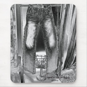 Mousepad Calças de turismo mundial