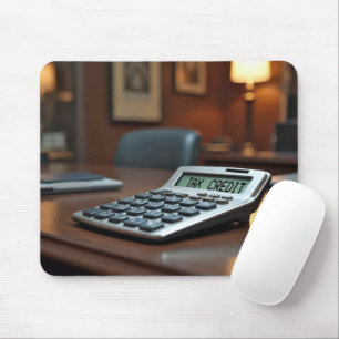 Mousepad Calculadora de Crédito de Imposto em uma Central