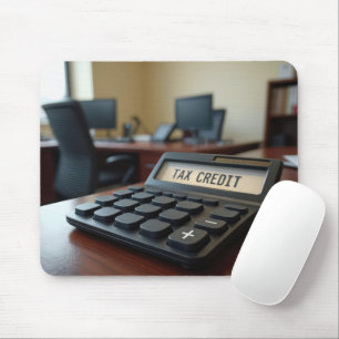 Mousepad Calculadora do Escritório de Crédito Fiscal