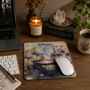 Mousepad Caldeirão Herbáceo Mágico Nome Botânico