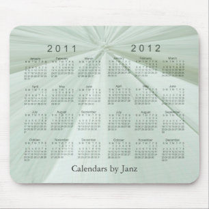 Mousepad Calendário 2011 - 2012 de 2 anos
