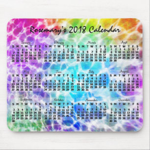Mousepad Calendário 2018 (Consulte Descrição para Nova Vers