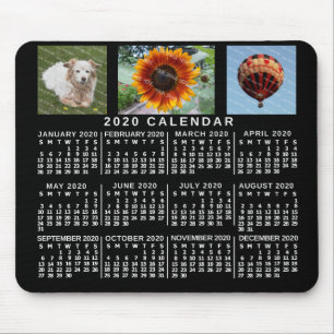 Mousepad Calendário 2020 (Consulte Descrição de Nova Versão