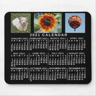 Mousepad Calendário 2021 (Consulte Descrição de Nova Versão